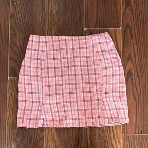 Pink Mini Pencil Skirt for Casual Resort Wear